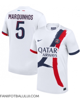 Paris Saint-Germain Marquinhos #5 Tricou Fotbal Replică 2024-25 Barbati Deplasare